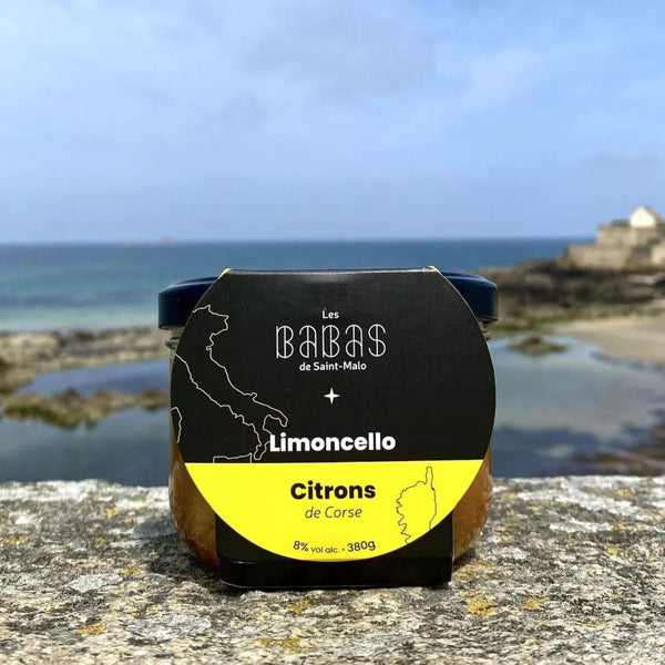 Babas au Limoncello et Citrons de Corse 380g - Les Babas de Saint-Malo