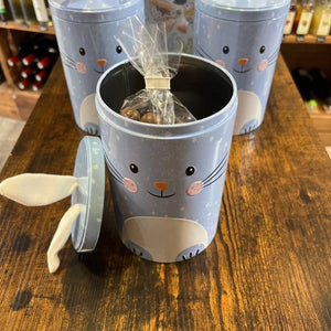 Boîte Métallique Lapin Bleu - Chocolats François Doucet