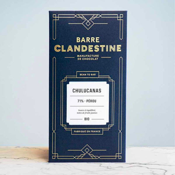 Chulucanas Chocolate 71% - Clandestine Bar