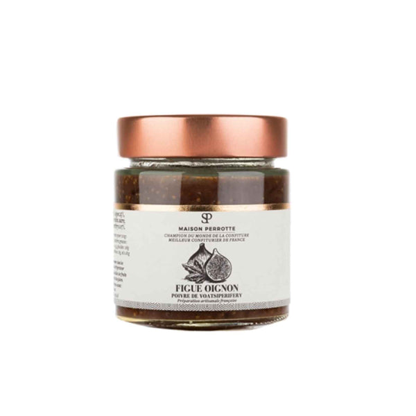 Fig and onion chutney 130g - Maison Perrotte