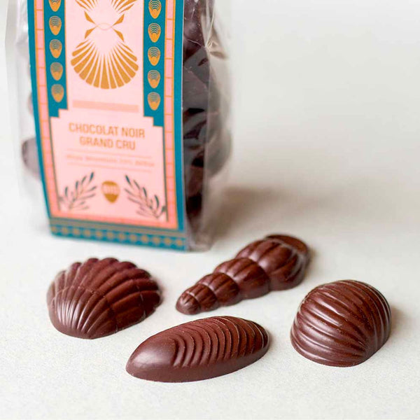 Easter shells - Dark chocolate - Clandestine bar