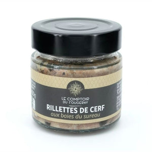 Rillettes de Cerf aux baies de sureau - Le Mottay Gourmand