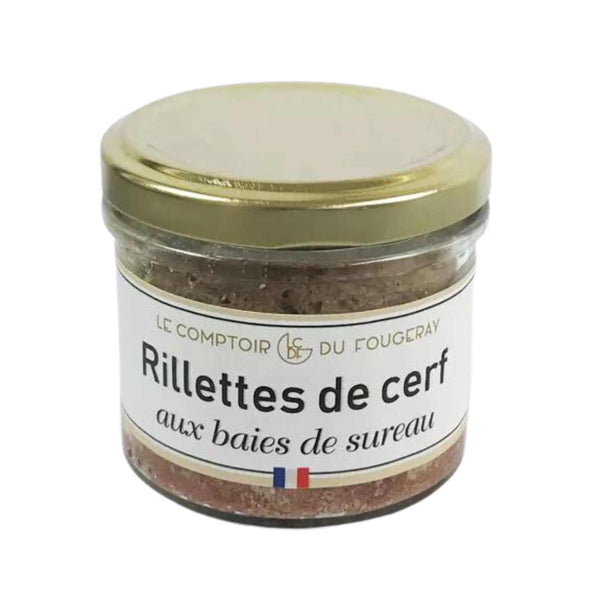 Venison rillettes with elderberries - Le Mottay Gourmand