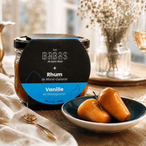 Babas au Rhum de Marie-Galante et Vanille de Madagascar 380g - Les Babas de Saint-Malo