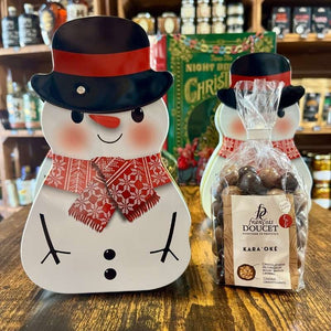 Boîte Métallique Bonhomme de Neige - Chocolats François Doucet