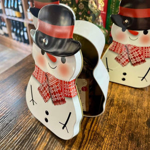 Boîte Métallique Bonhomme de Neige - Chocolats François Doucet