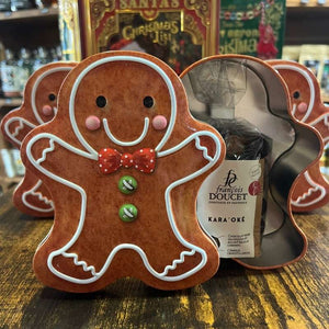 Boîte Métallique Bonhomme Pain d'Épices - Chocolats François Doucet