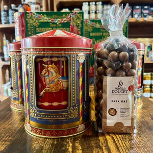 Boîte Métallique Carrousel Chevaux - Chocolats François Doucet
