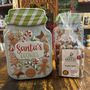 Boîte Métallique Cookies de Noël - Chocolats François Doucet