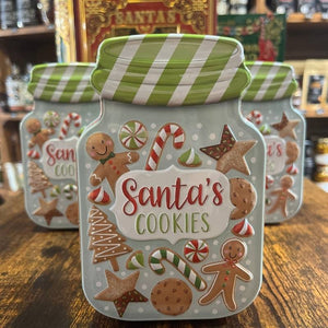 Boîte Métallique Cookies de Noël - Chocolats François Doucet