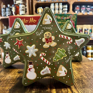 Boîte Métallique Étoiles Douceurs Sucrées - Chocolats François Doucet