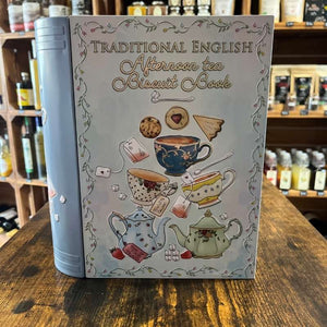 Boîte Métallique Livre Thé - Chocolats et Navettes