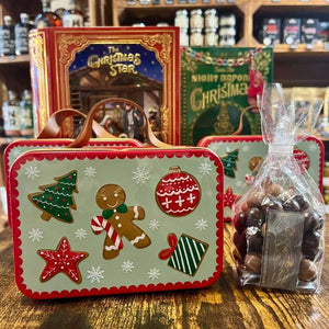 Boîte Métallique Mini Valise de Noël - Chocolats François Doucet