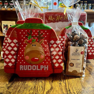 Boîte Métallique Rudolph de Noël - Chocolats François Doucet