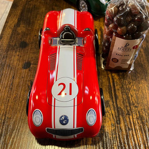 Boîte Métallique Voiture de Course Rouge - Chocolats François Doucet