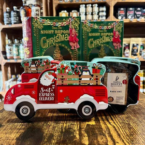 Boîte Métallique Voiture du Père Noël - Chocolats François Doucet