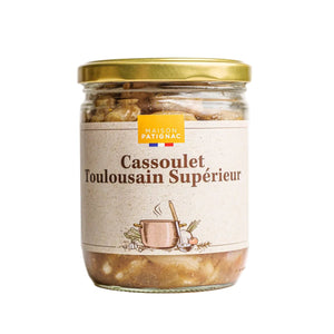 Cassoulet traditionnel au confit de canard 380g - Maison Patignac