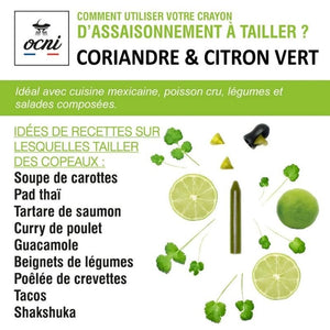 Coffret un Crayon Coriandre et Citron Vert Bio - OCNI