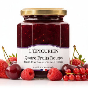 Confiture Quatre Fruits Rouges - L'Epicurien