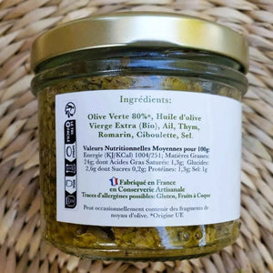 Olivade Verte 100g - Lou Païs
