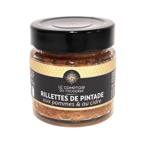 Rillettes de Pintade aux Pommes et au Cidre - Le Mottay Gourmand