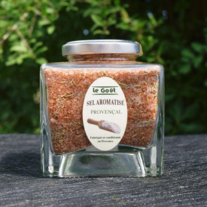 Sel Provençal 300g - Gros Sel de Camargue aux Herbes de Provence et Paprika - Le Goût
