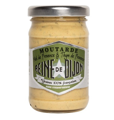 Honey and thyme mustard from Provence - Reine de Dijon