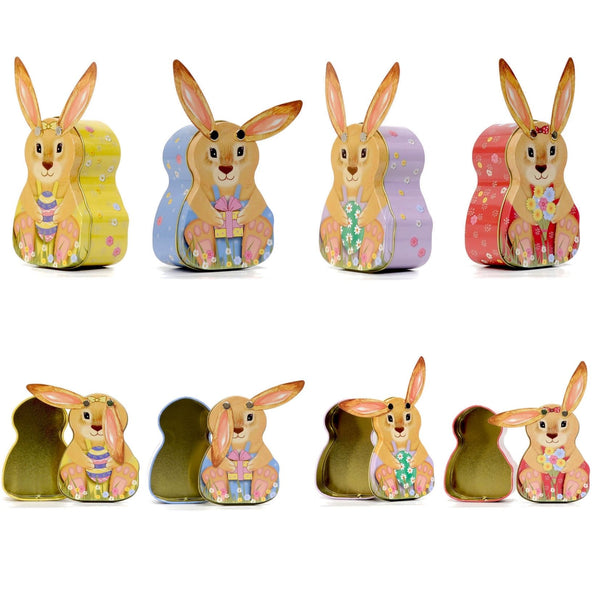 Rabbit Metal Box - François Doucet Chocolates (random colors)