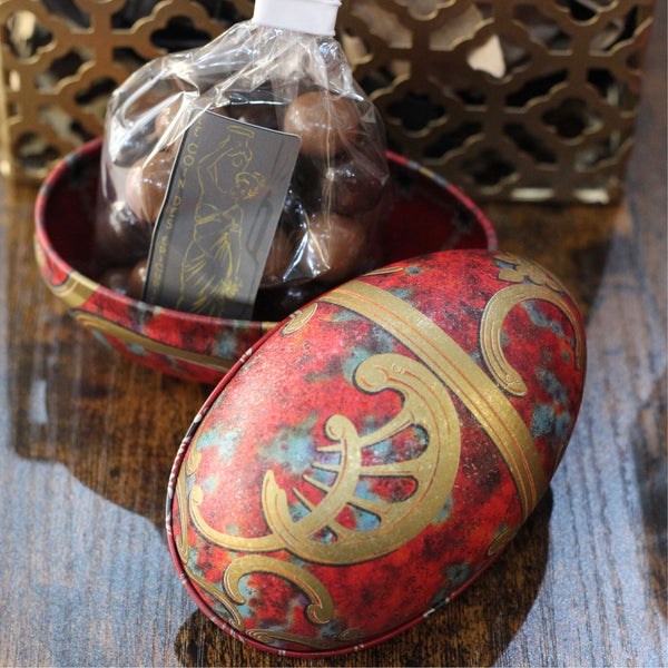 Fabergé Egg Metal Box - François Doucet Chocolates (random colors)