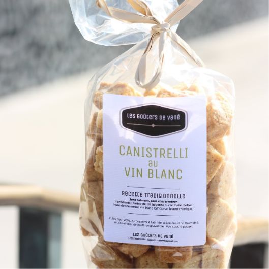Canistrelli with White Wine 200g - Les Goûters de Vané