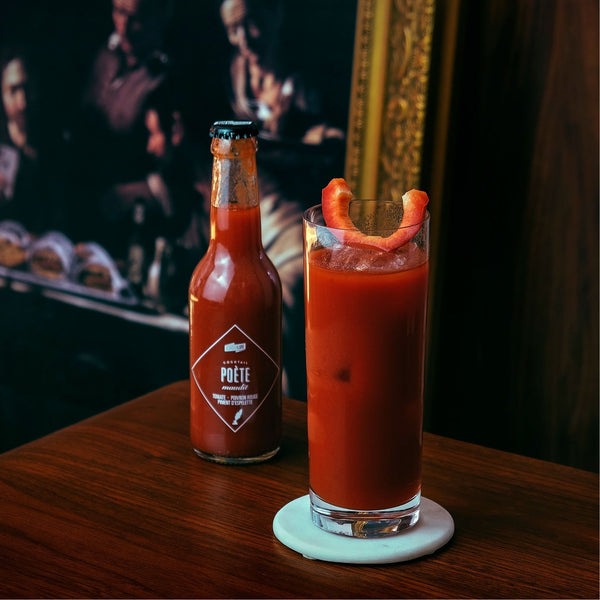Cocktail aus rotem Tomatenpaprika und Espelette-Pfeffer – grenzwertig