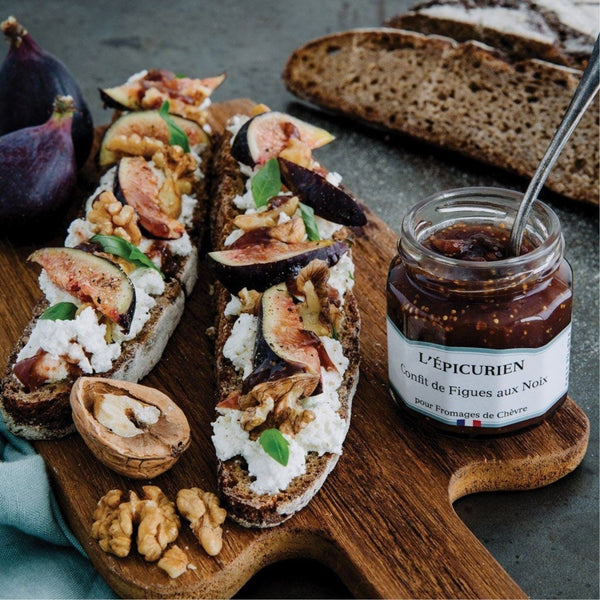 Confit of Figs with Walnuts - L'Epicurien
