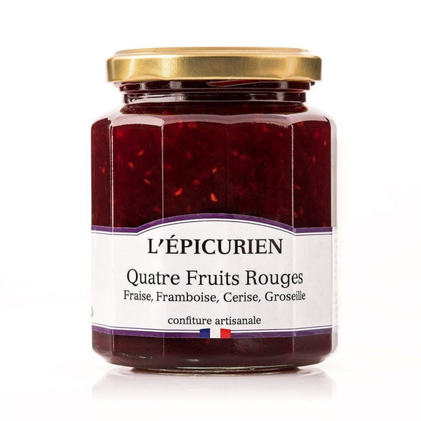 Confiture Quatre Fruits Rouges - L'Epicurien