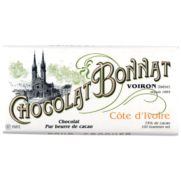 Chocolat Côte d'Ivoire 100g - Bonnat