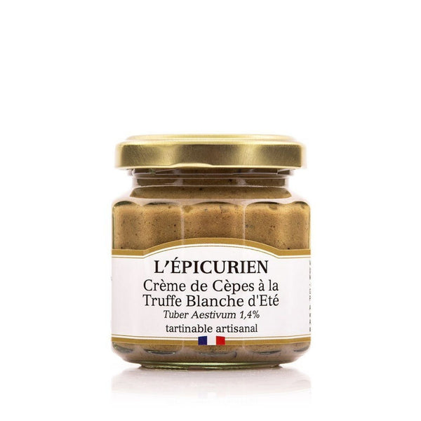 Porcini mushroom cream with summer white truffle - L'Epicurien