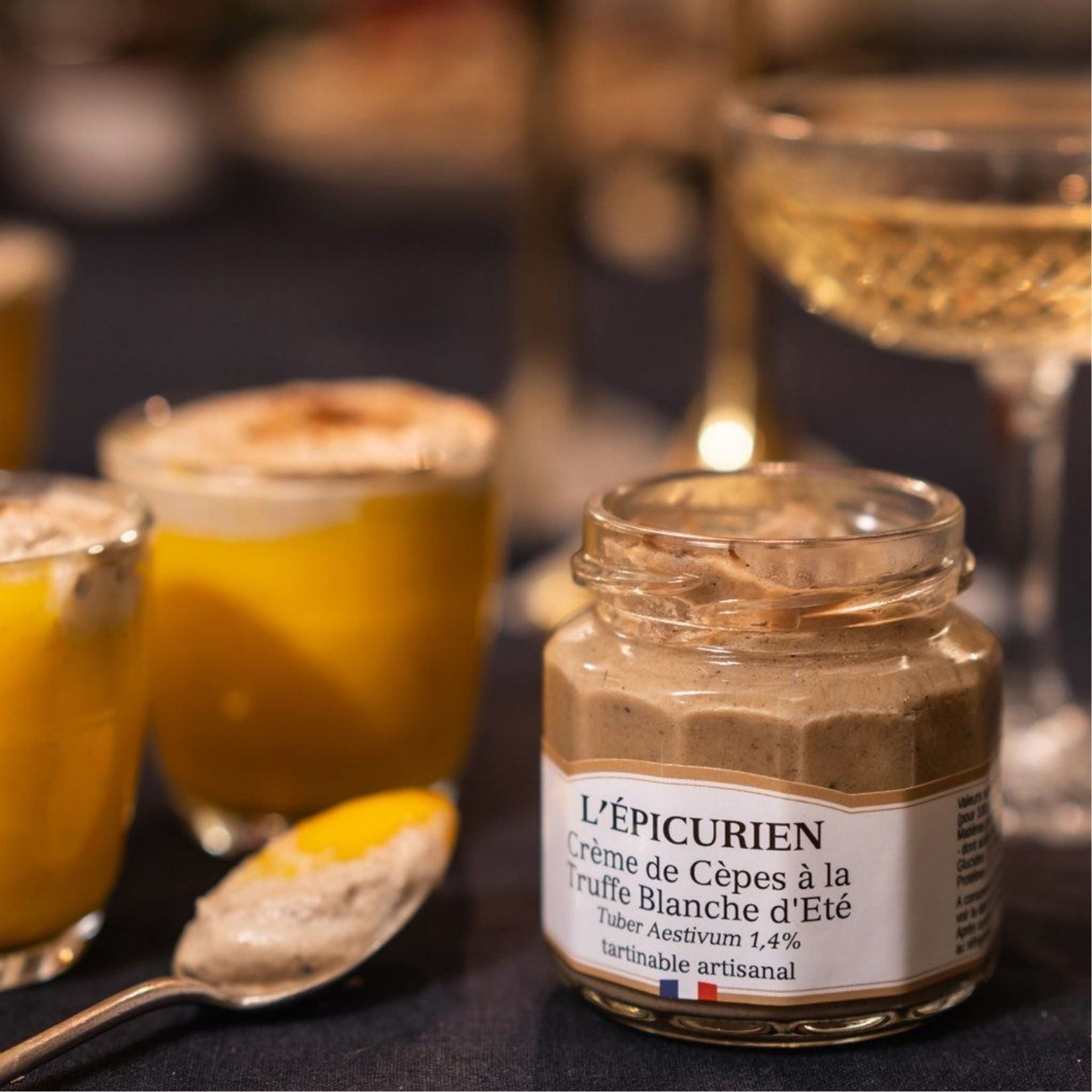Coffret crème de truffe, huile truffe et champignons secs – LAUMONT FRANCE