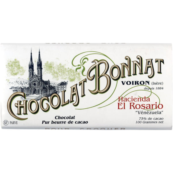 Chocolat Hacienda El Rosario 100g - Bonnat