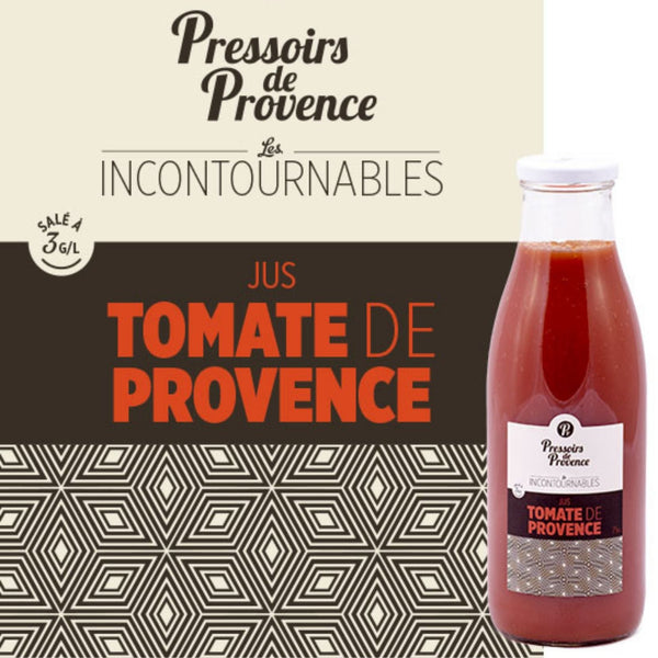 Jus de Tomate de Provence 75cl - Pressoirs de Provence