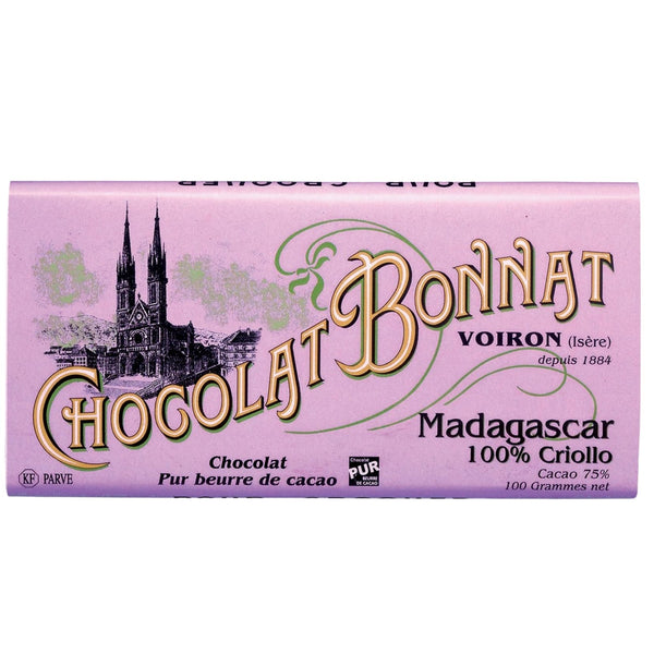 Chocolat Madagascar 100% Criollo 100g – Bonnat