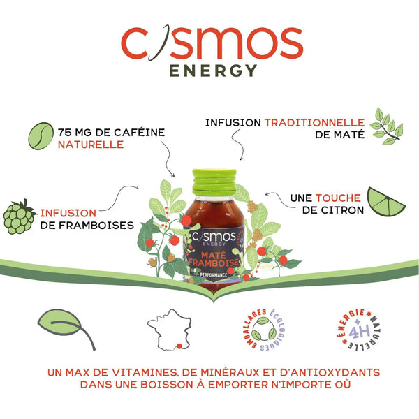 Organic Raspberry Mate - Cosmos Energy