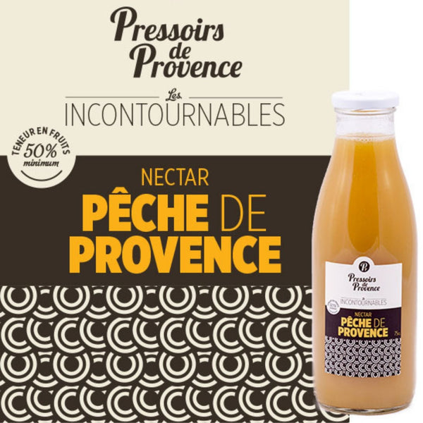 Nectar de Pêche de Provence - Pressoirs de Provence
