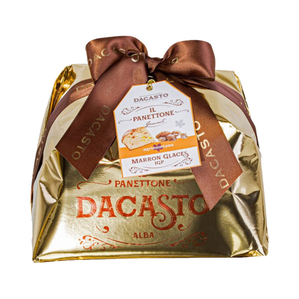 Panettone Marrons Glacés 1000g - Dacasto
