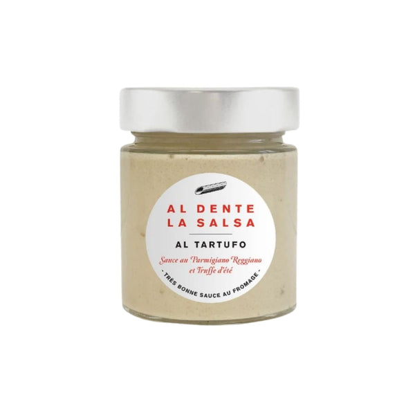 Al Tartufo Sauce (Parmesan and summer truffle) 130g - Al Dente La Salsa