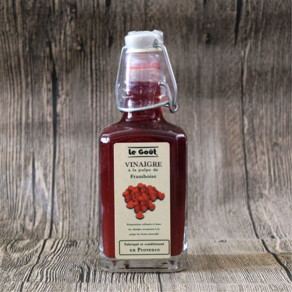 Vinegar with Raspberry pulp - The Taste