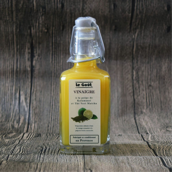 Vinegar with Kalamansi pulp and Matcha green tea - Le Goût