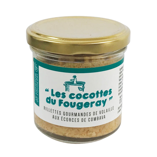Poultry rillettes with Combava peels - Le Mottay Gourmand