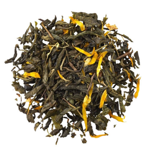 Organic flavored green tea 100G - Rouge Baiser - George Cannon