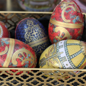 Boîte Métallique Œufs Fabergé - Chocolats François Doucet (coloris aléatoires)