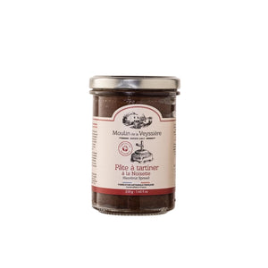 Pâte à tartiner à la noisette - Le Moulin de la Veyssière