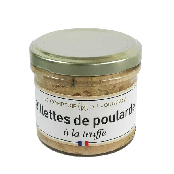 Chicken rillettes with truffles - Le Mottay Gourmand